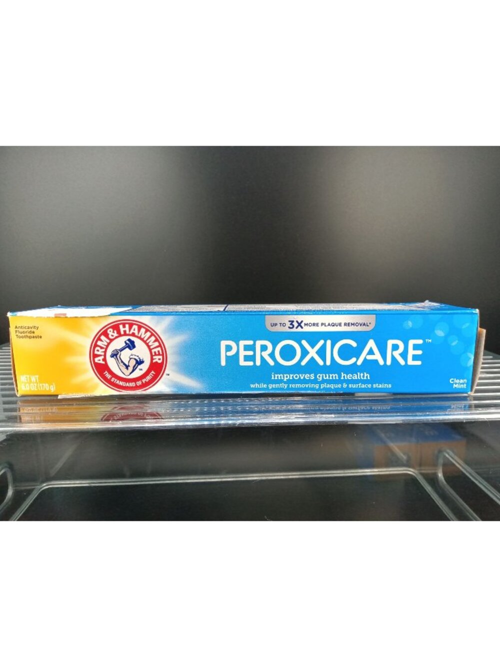 Arm & Hammer Peroxicare Clean Mint Fluoride Toothpaste 6 Oz